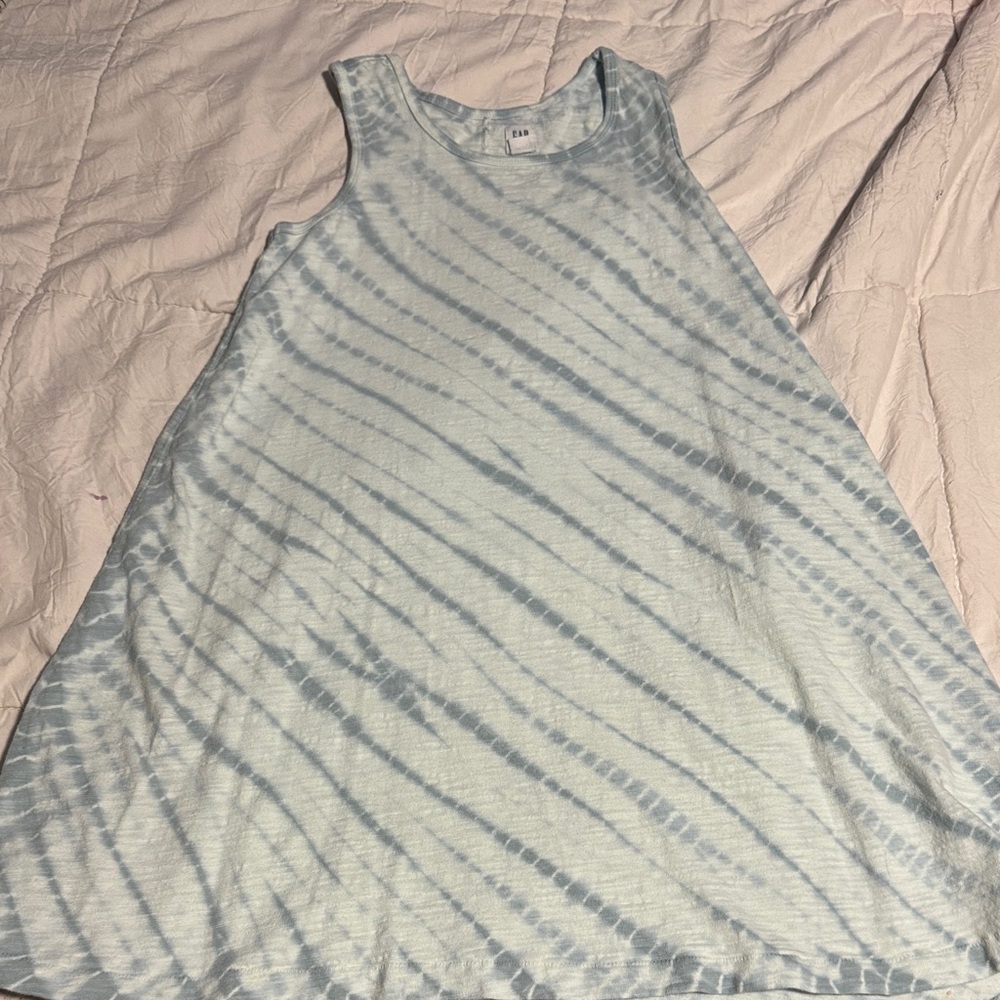 GAP Kids Light Blue Tie-Dye Shirt